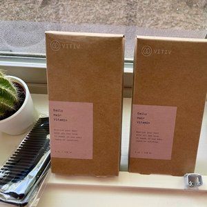 Vitiv Daily Hair Vitamin Lot of 2